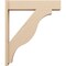 Ekena Millwork 7 1/2-in W x 34-in D x 40-in H Funston Block Rough Cedar Woodgrain TimberThane Outlooker, Primed Tan OUTUR075X34X40FST44RCPR - alternate 3
